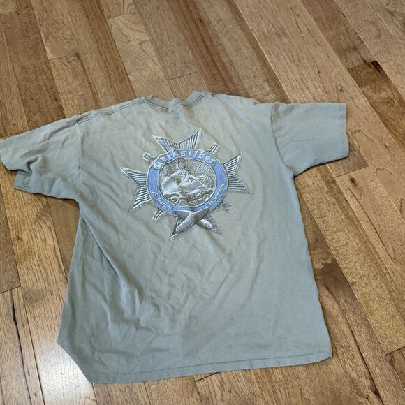 Quiksilver Other - Vintage Single Stitch 90s Quiksilver Surf Graphic Tee Shirt Size XL Sun Faded